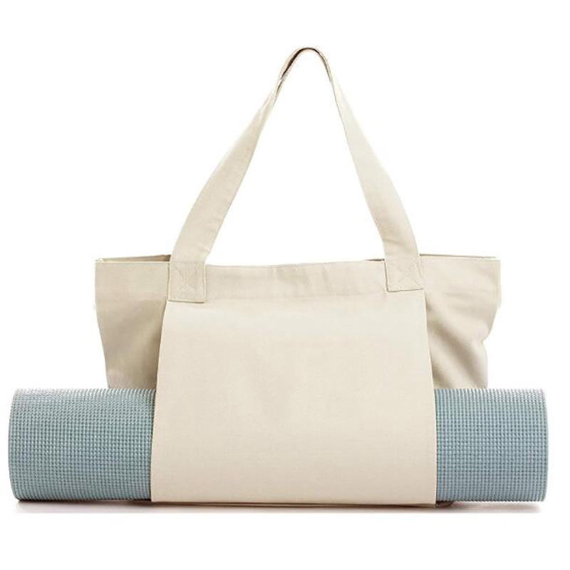 Large Capacity Gym Tote Bag with Yoga Mat Carrier