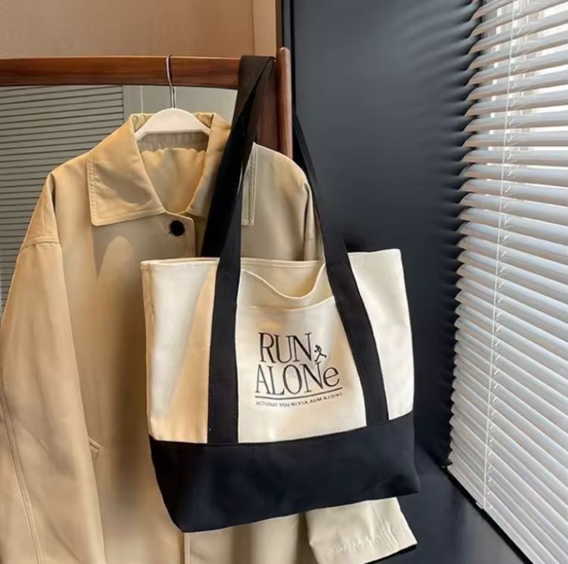 Thickened Canvas Tote Bag for Retail and Promotion