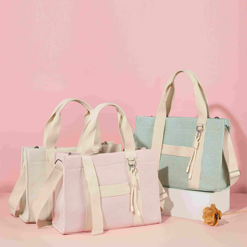 100% Cotton Casual Canvas Shoulder Bag