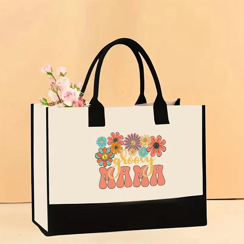 Custom Logo Large Capacity Beach Tote Bag