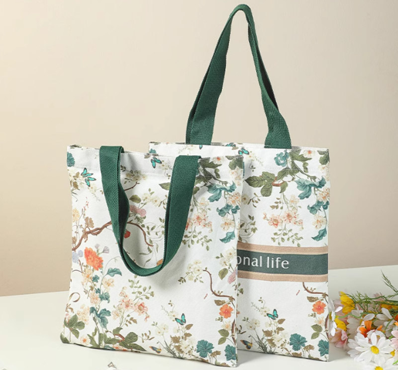 Custom Printed Cotton Tote Bags for Wholesale