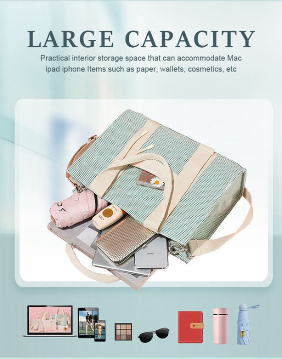 Custom Printed Canvas Tote Bag for Students